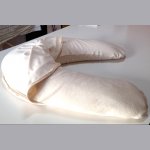 Taie pour coussin de maternit&eacute; en coton bio