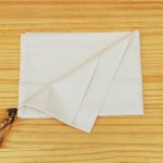 Taie d'oreiller en coton bio &eacute;cru, popeline ou flanelle au choix 